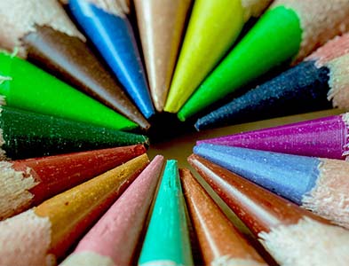 Photo of colored pencils