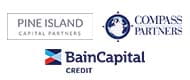 Pine Island Capital Bain Capital Credit and Compass Partners logos