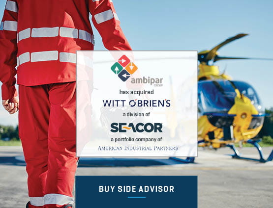 Stout served as exclusive advisor to Ambipar on acquisition of Witt O’Brien’s.