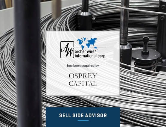 Stout advised Archer Wire in connection with its sale to Osprey Capital, LLC.