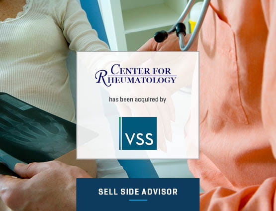 Stout Advises on Sale of Center for Rheumatology to VSS Capital Partners