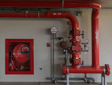 commercial sprinkler fire supression system