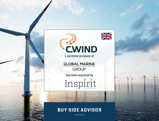 Stout served as an exclusive financial advisor to Inspirit Capital in connection with its acquisition of Cwind.