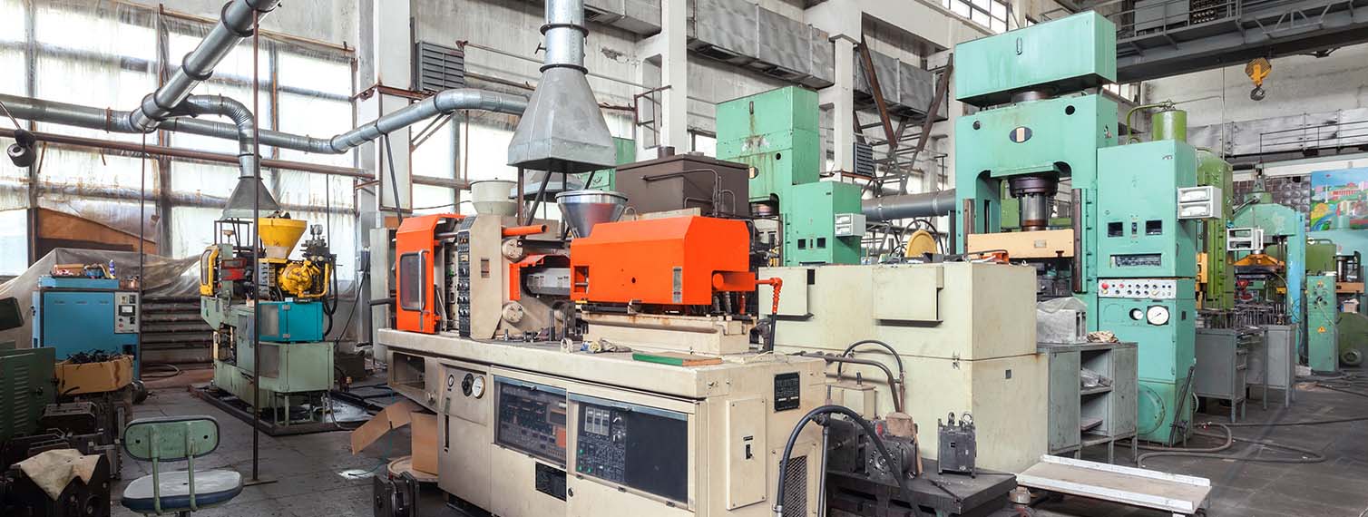 photo of plastics machinery