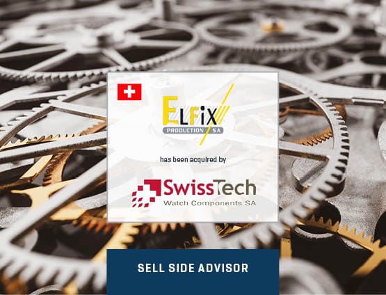 Stout advises on sale of Elfix to SwissTech Watch Components