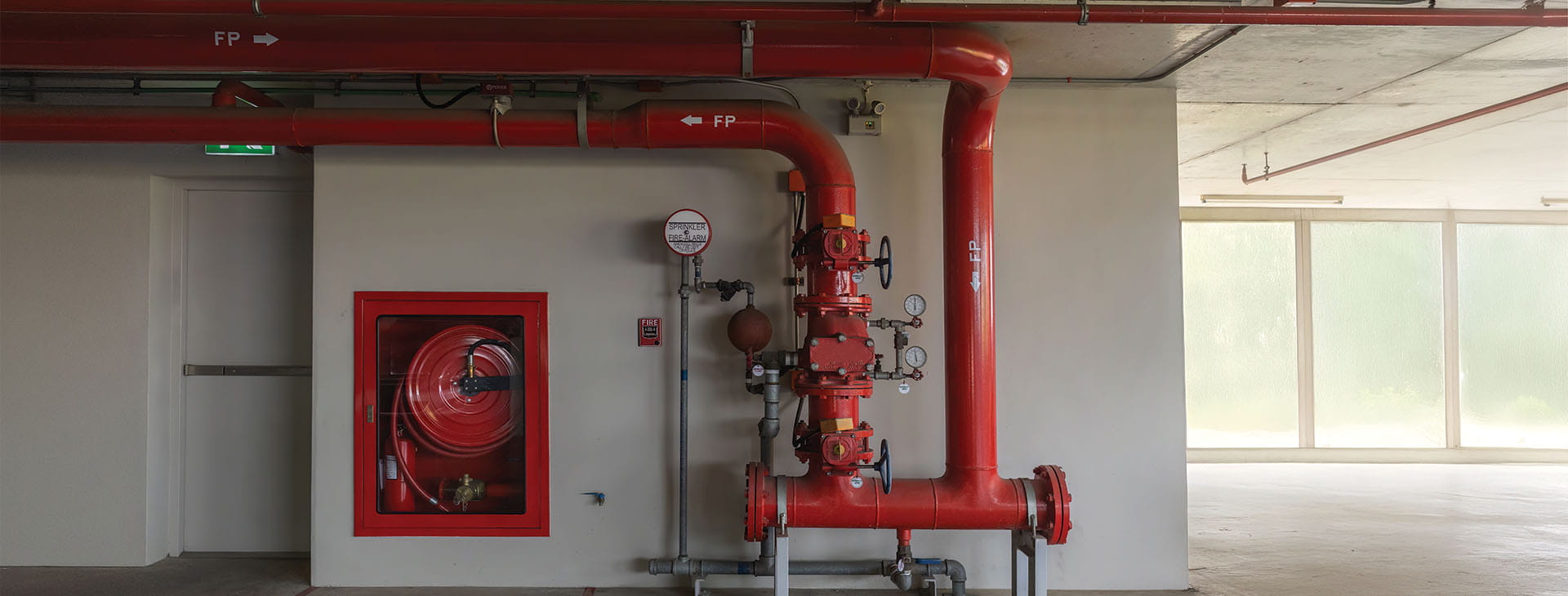 image of protective fire system