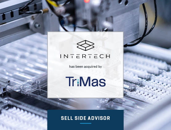Stout advises on Sale of Intertech Plastics to TriMas Corporation tombstone