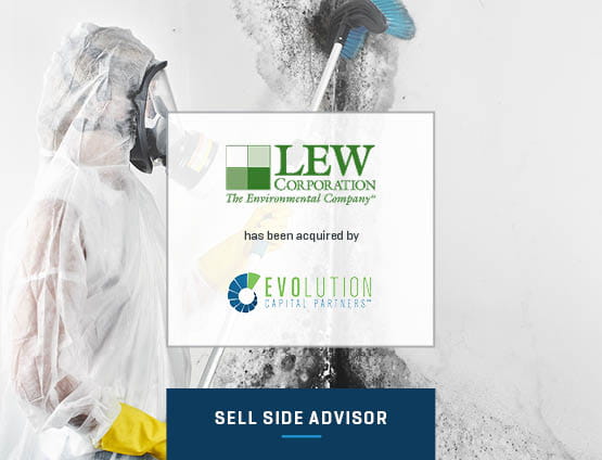 Stout advises LEW Corporation on sale to Evolution Capital Partners tombstone