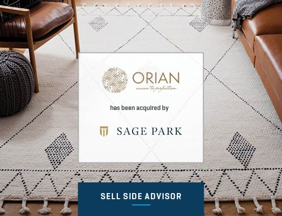 Stout Advised Orian Rugs on Sale to Sage Park