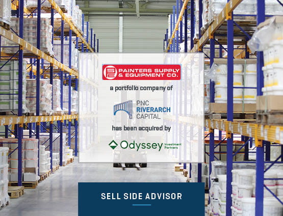 lead financial advisor to Painters Supply & Equipment Co. on sale to Odyssey Investment Partners