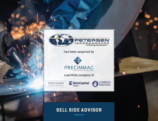 Stout Advises on Sale of Petersen Inc. to Precinmac Precision Machining tombstone