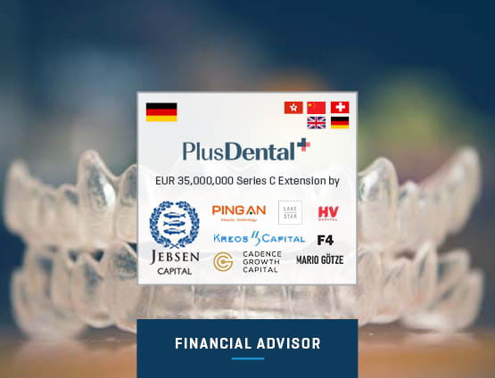 PlusDental completed successful EUR 35 million Series C extension funding round led by Jebsen Capital