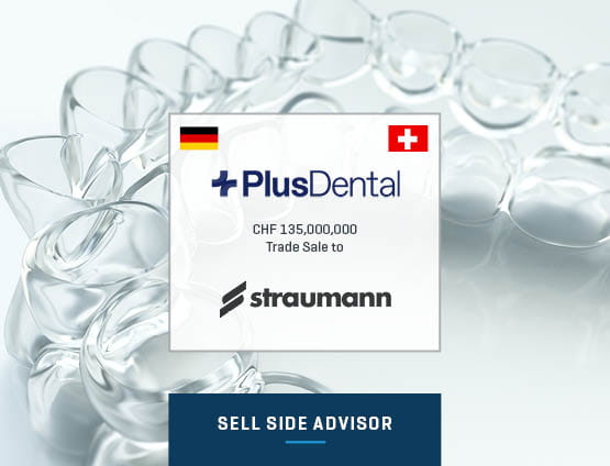 Stout advised PlusDental on Sale to Straumann Group