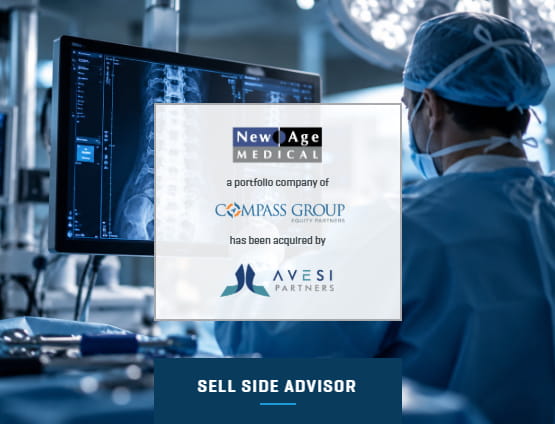 Stout advised New Age Medical on its sale to Avesi Partners.