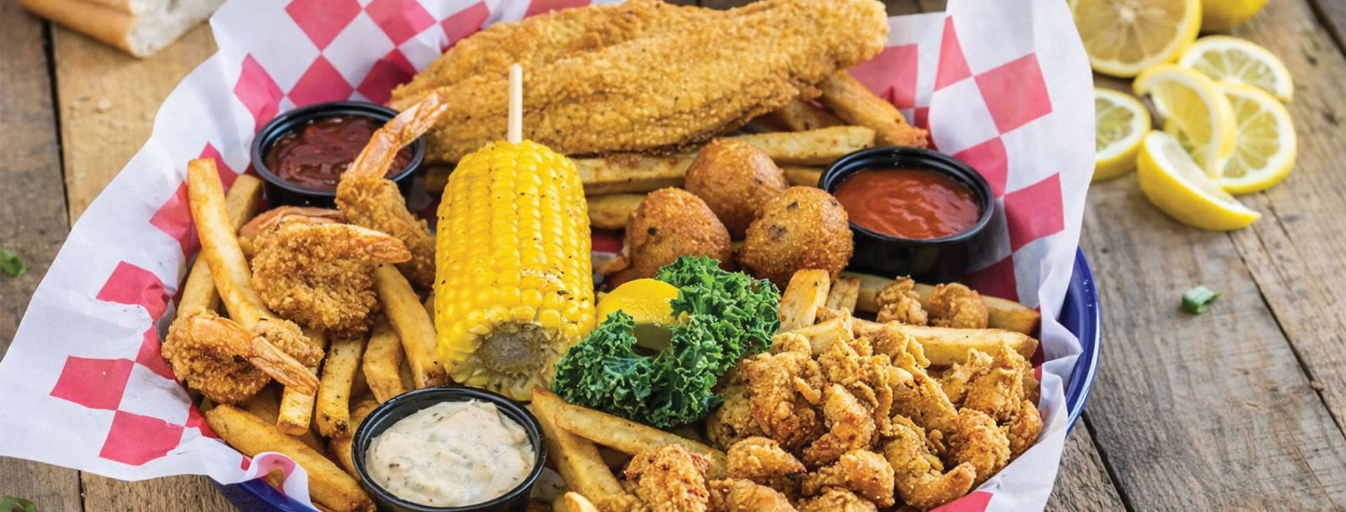 image of cajun platter