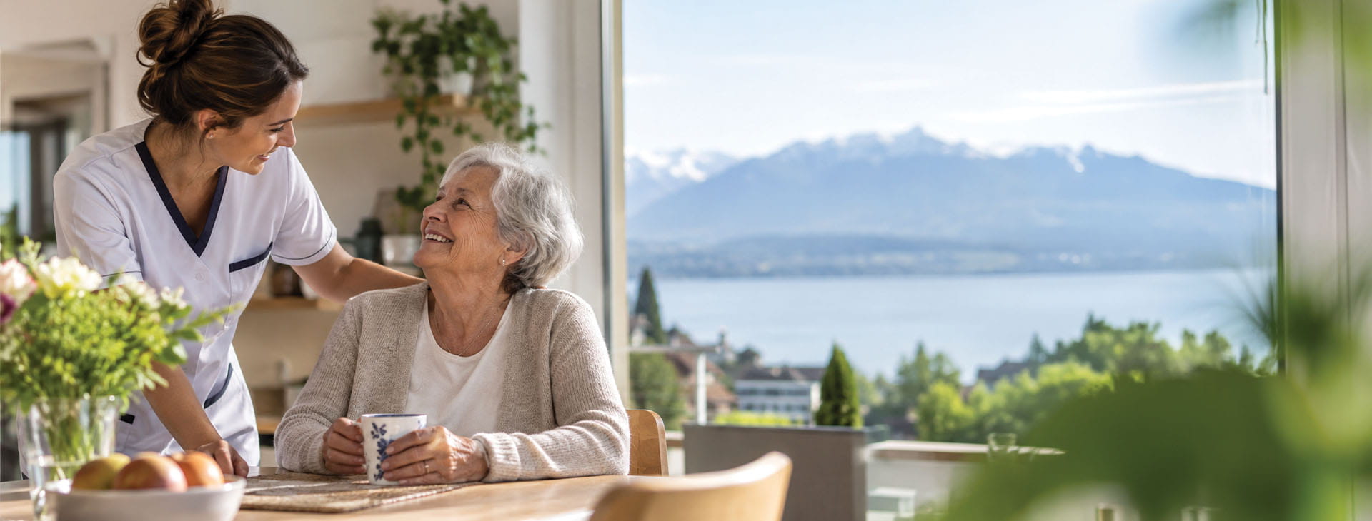 image of elderly in-home health services