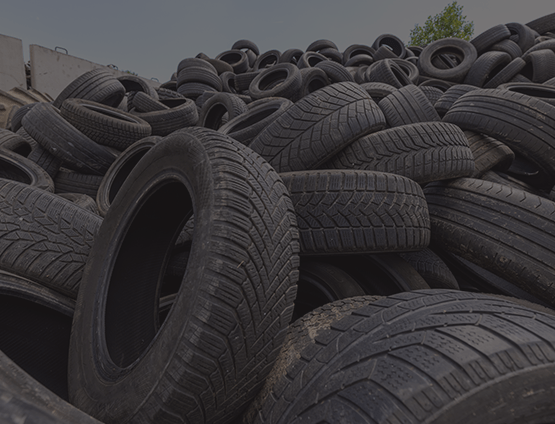 Mound of tires