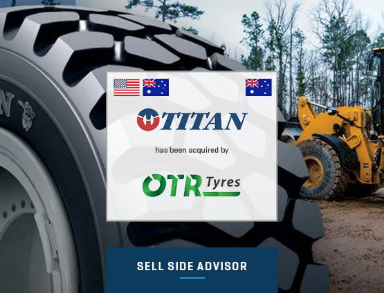 Stout advised Titan International in divestiture of its subsidiary, Titan Australia, to OTR Tyres 