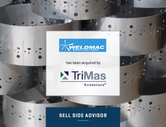 Stout Advises on Sale of Weldmac Manufacturing Company to TriMas