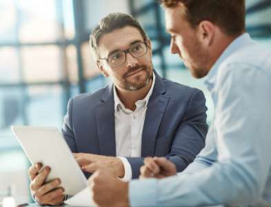 Photo of business person