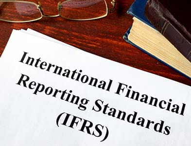 Paper with title International Financial Reporting Standards (IFRS)