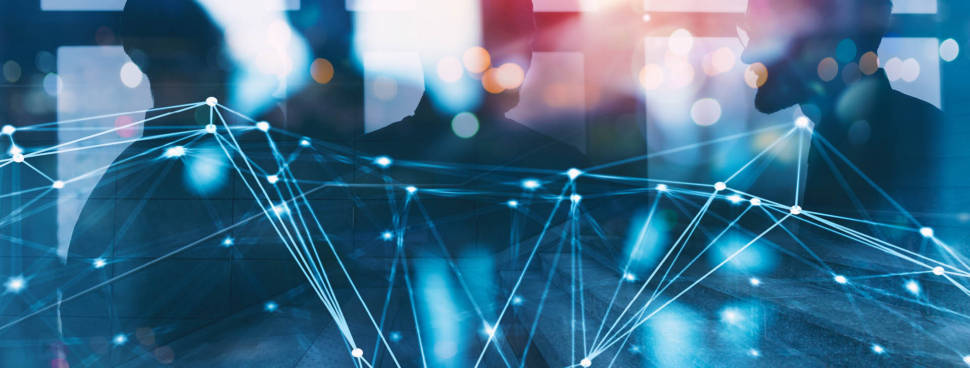 abstract business people