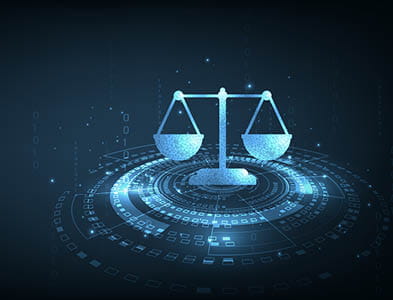 digital patent litigation concept