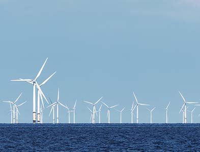 wind turbines