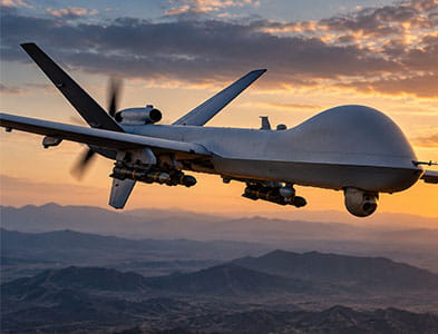 image of military drone
