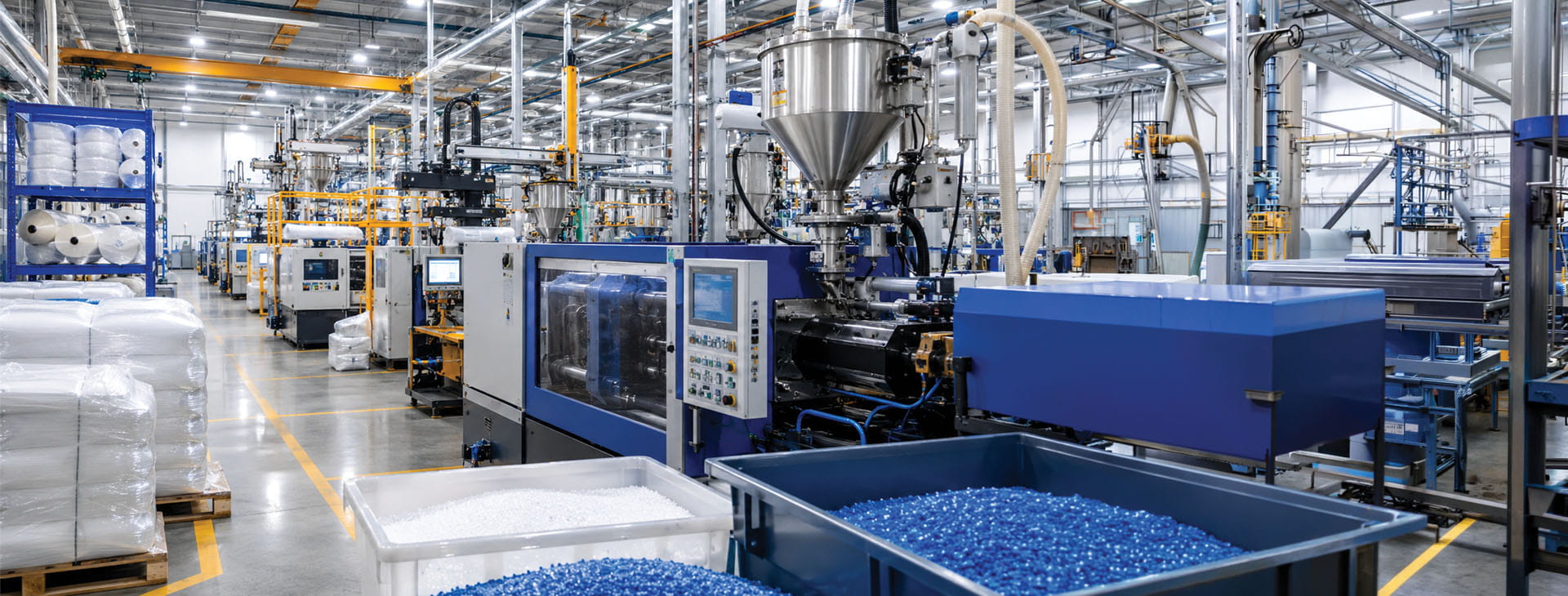 image of plastics manufacturing facility