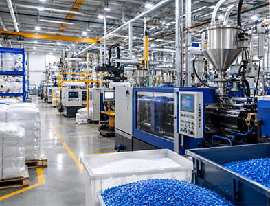 image of plastics manufacturing facility