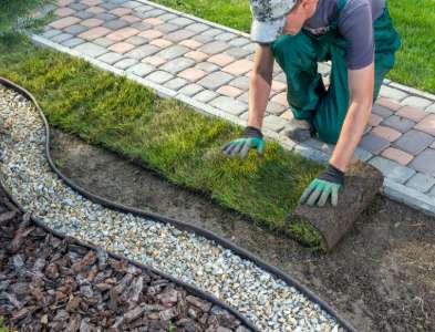 man pumping out house septic tank