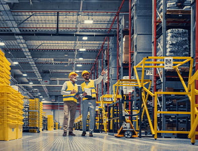 image of warehouse managers