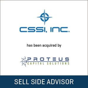 Stout Advises CSSI on Sale to Proteus