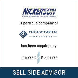 Stout Advises Chicago Capital Partners on Growth Recapitalization of Nickerson