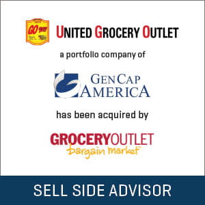Stout served as the exclusive financial advisor to Gen Cap and UGO in connection with its sale to Grocery Outlet.