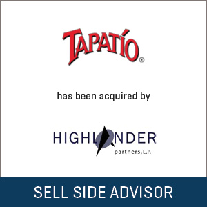 Stout Advises Tapatio on its Sale to Highlander Partners