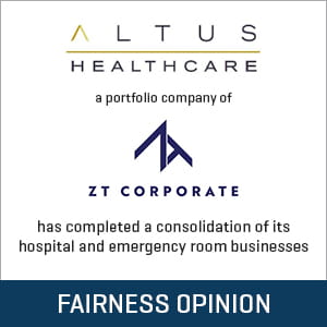 Altus Health Has Consolidated