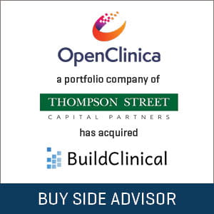 Stout Advised OpenClinica on Acquisition of BuildClinical