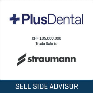 Stout advises PlusDental on sale to Straumann Group