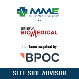 Stout has advised Master Medical Equipment and ReNew Biomedical on its sale to BPOC