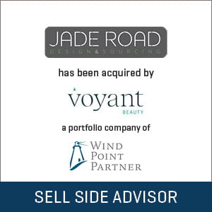 Stout advises Jade Road Design on Sale to Voyant Beauty