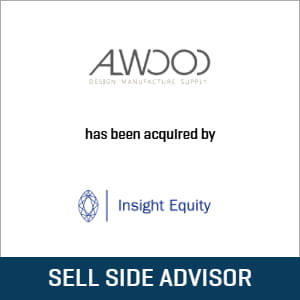 Stout advised Alwood on its sale to Insight Equity.