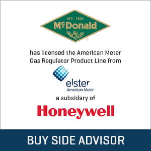 Stout served as the financial advisor to A.Y. McDonald Mfg. on its exclusive licensing of the American Meter Natural Gas Regulator Product Line from Honeywell